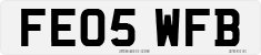 License plate of the United Kingdom, 2001 year system