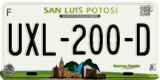San Luis Potosí, Cars (AAA-000-A)