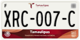 Tamaulipas, Cars (AAA-000-A)