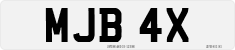 License plate of the United Kingdom, 1963 year system