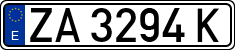 License plates of Spain, 1971 year series
