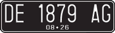 License plate of Indonesia, Regular plates