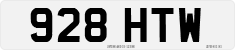 License plate of the United Kingdom, 1932 year system