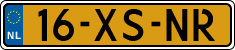 License plate of the Netherlands, Cars