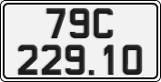 License plate of Vietnam, Cars