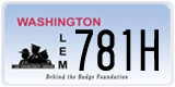 Washington, Specialty plates (X12X)