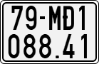 License plate of Vietnam, Specialty plates