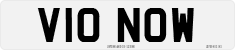 License plate of the United Kingdom, 1983 year system