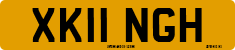 License plate of the United Kingdom, 2001 year system