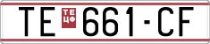 License plate of North Macedonia, Regular plates (1993)