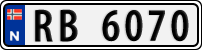 License plate of Norway, Trailers, motorcycles, special vehicles
