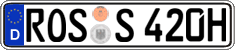 German license plate, Plates for oldtimers (type 