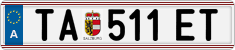 License plate of Austria, Regular plates