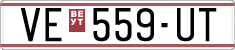 License plate of North Macedonia, Regular plates (1993)
