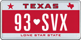 Texas, Vanity Plates