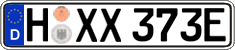 German license plate, Electric vehicles