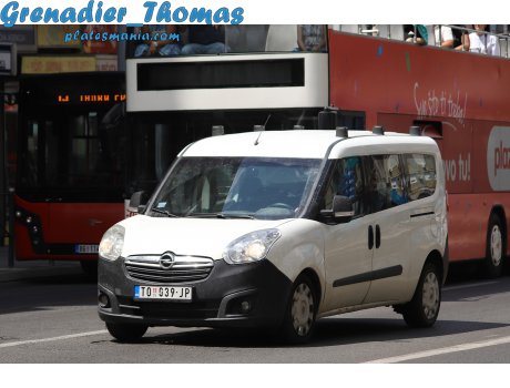 TO 039-JP, Opel Combo