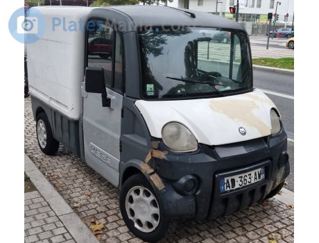 AD-363-AW, Aixam D-Truck