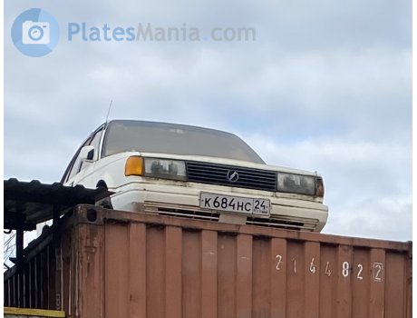 к684нс24, Nissan Sunny