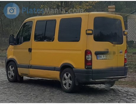 BK 9185 BX, Nissan Interstar