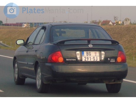 BG 291-SJ, Nissan Sentra