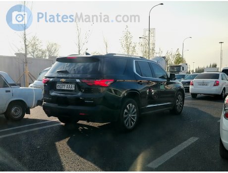 25 077 AAA, Chevrolet Traverse