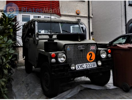 XYC 233W, Land Rover Lightweight