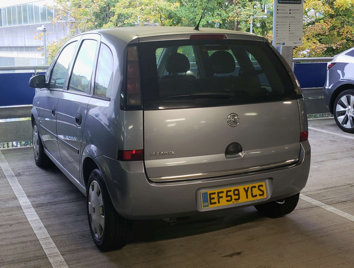 EF59YCS, Vauxhall Meriva 1st gen (A; X03), 2003–2010