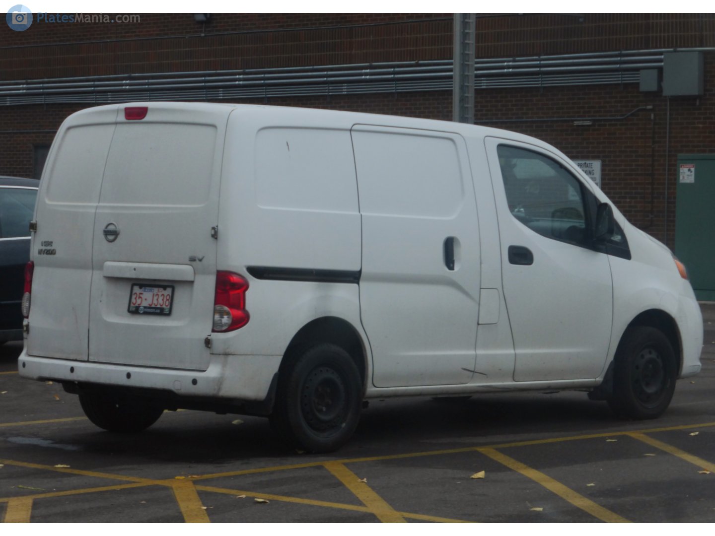35-J338, Nissan NV200 1st gen Compact Cargo (VNM20/VM20; NA-market), 2013–2021