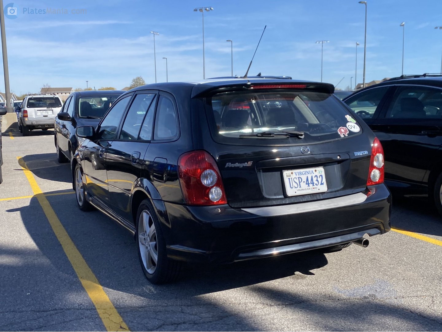 USP-4432, Mazda Protegé 3rd gen 5 Hatch (BJ; NA-market), facelift, 2000–2003