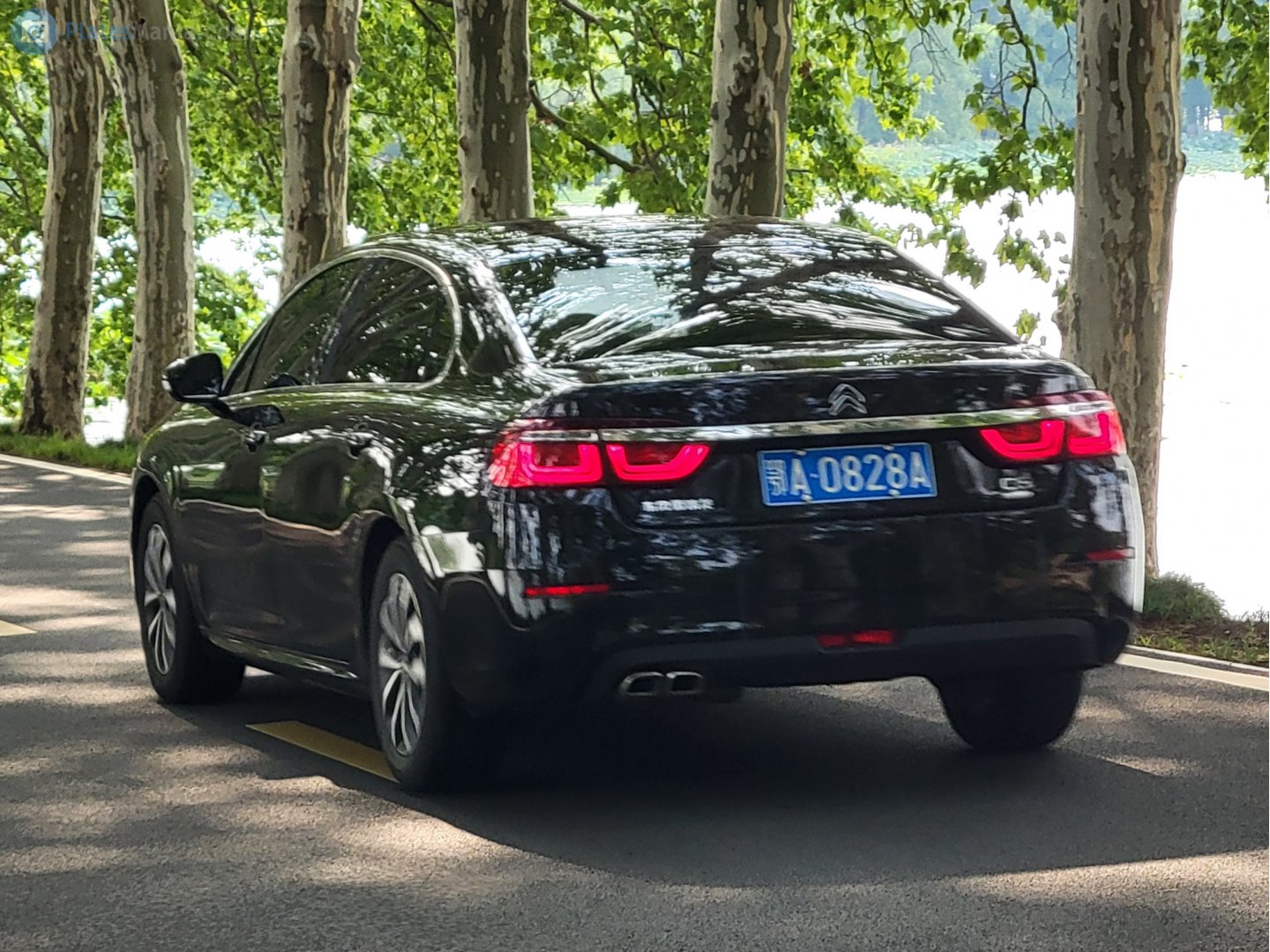 鄂A·0828A, Citroёn C6 2nd gen (X81; CN-market), 2016–2023