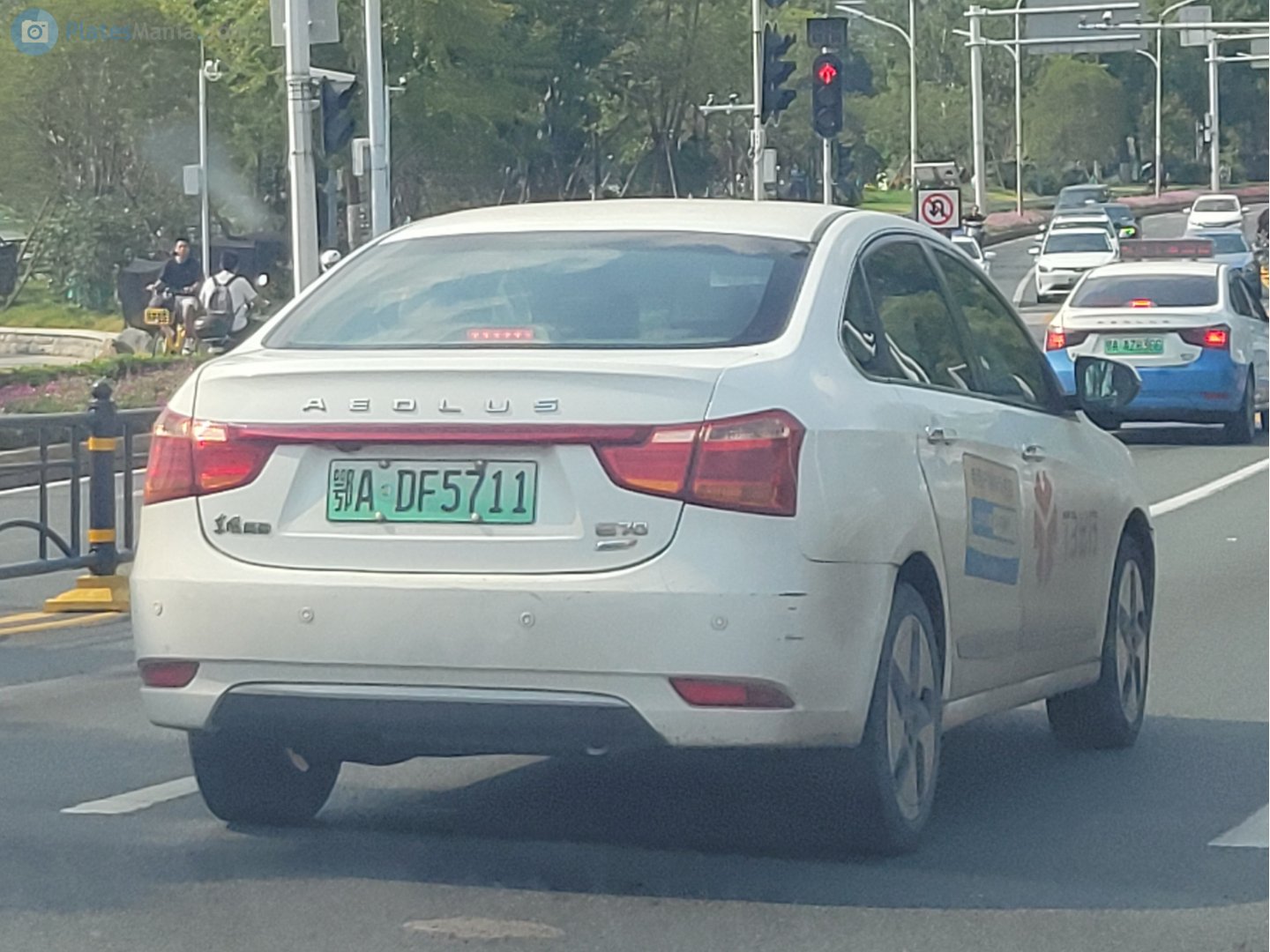 鄂A·DF5711, Aeolus (Fengshen) E70 1st gen, 1st facelift, 2019–