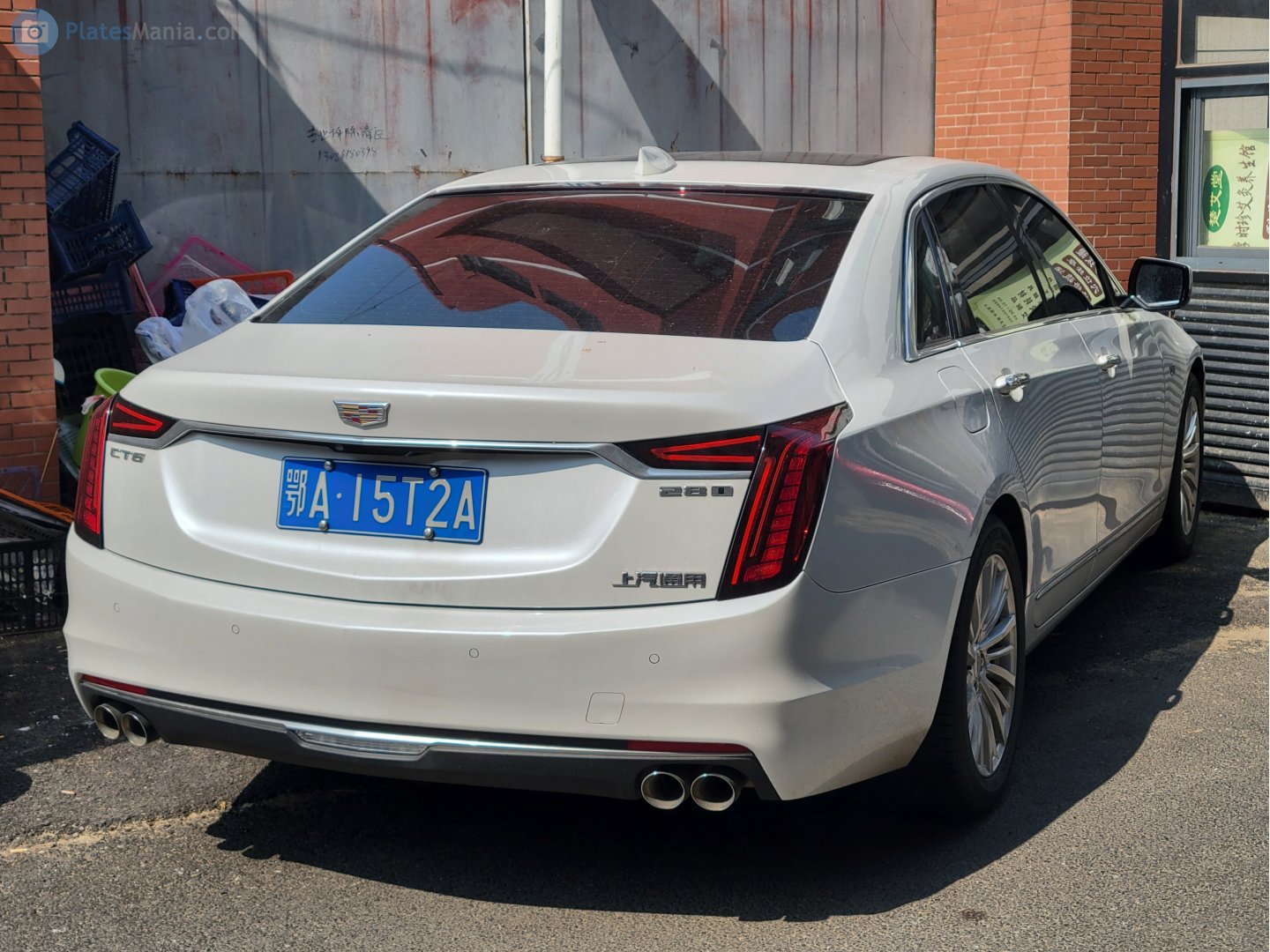 鄂A·15T2A, Cadillac CT6 1st gen (Omega), facelift, 2018–2020 (–2023 for CN-market)