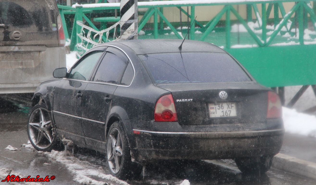 36 XF 167, Volkswagen Passat 5th gen Sedan (B5.5; 3BG), facelift, 2000–2005