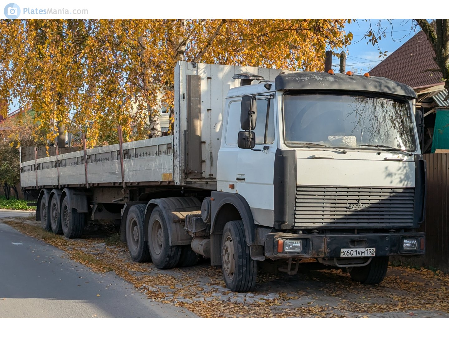 х 601 км 152, MAZ 6422 1st gen, facelift, 1989–2020