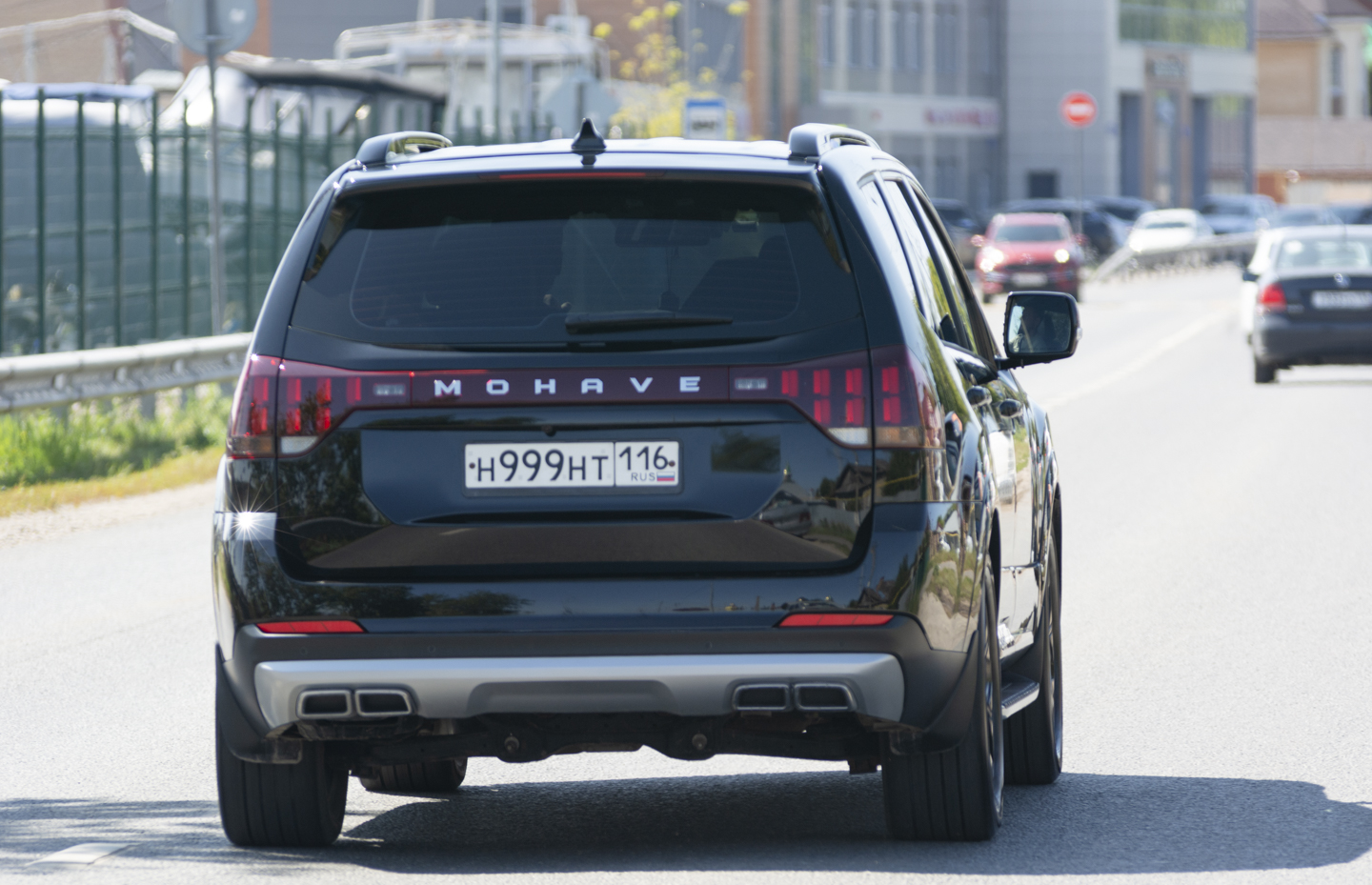 н 999 нт 116, Kia Mohave 1st gen (HM), facelift, 2016–2019