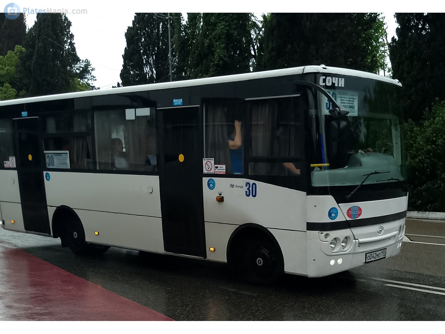 о 042 мо 193, Hyundai County 1st gen Kuzbas HDU2 (RU-market), 2012–2015