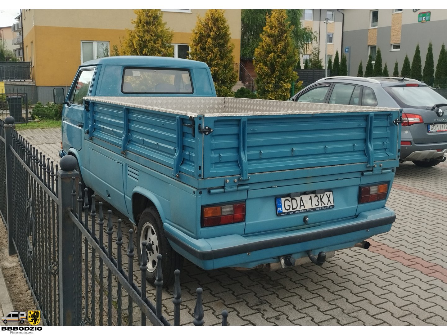 GDA 13KX, Volkswagen Transporter 3rd gen Single Cab Pickup (T3), 1979–1992