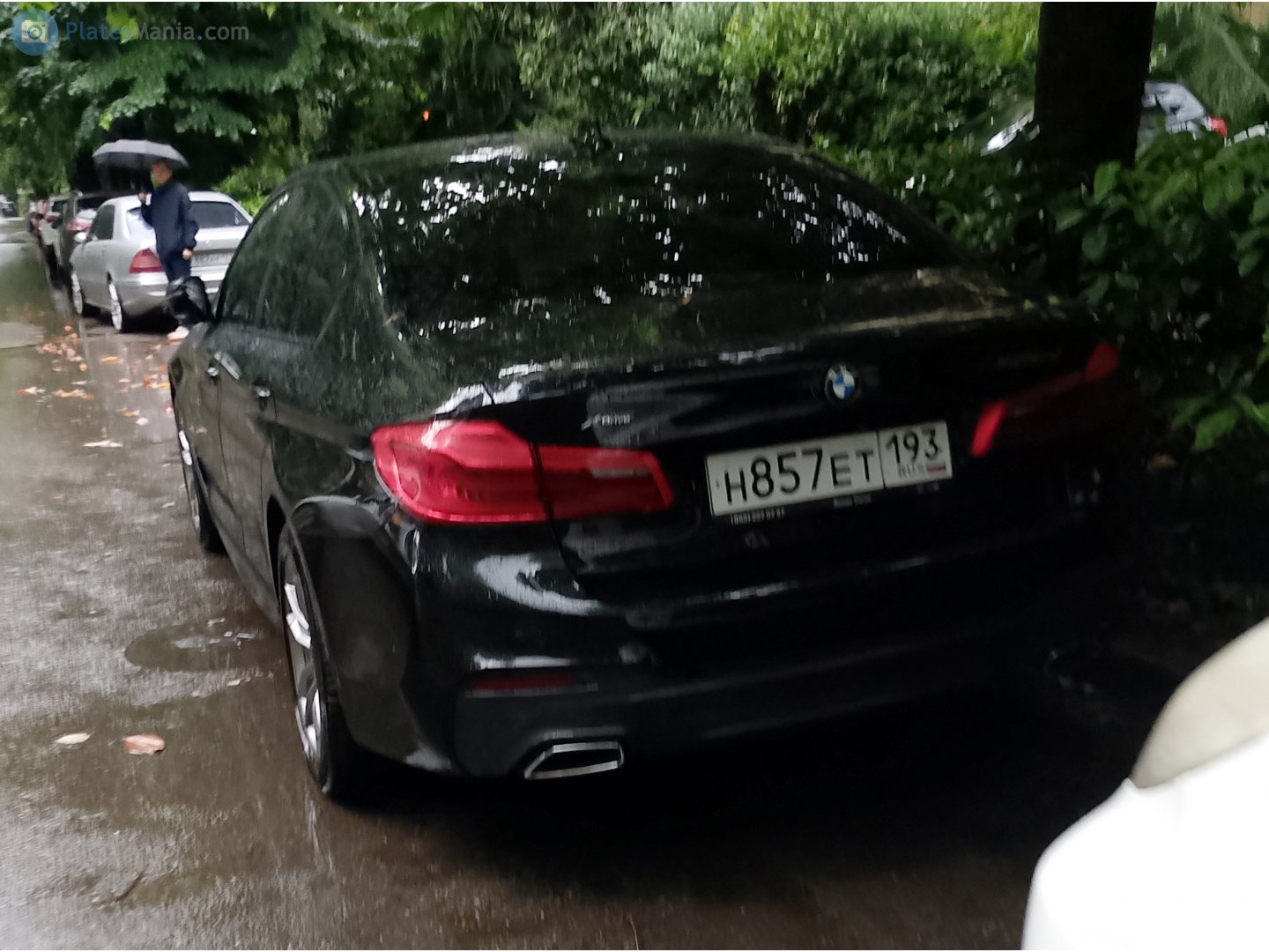 н 857 ет 193, BMW 5 Series 7th gen Sedan (G30/G38), 2017–2020