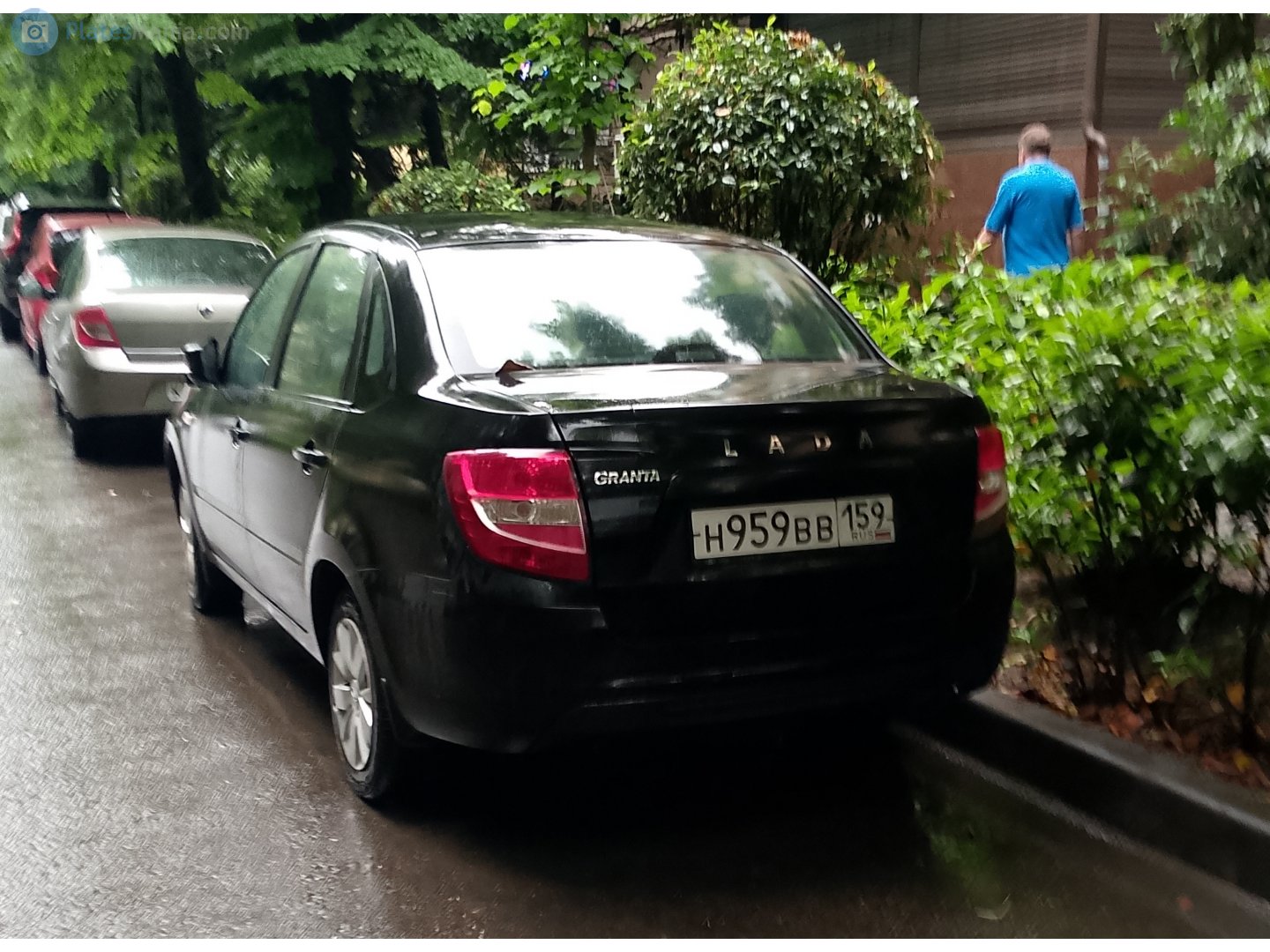 н 959 вв 159, Lada (VAZ) 2190 Granta 2190, facelift, 2018–