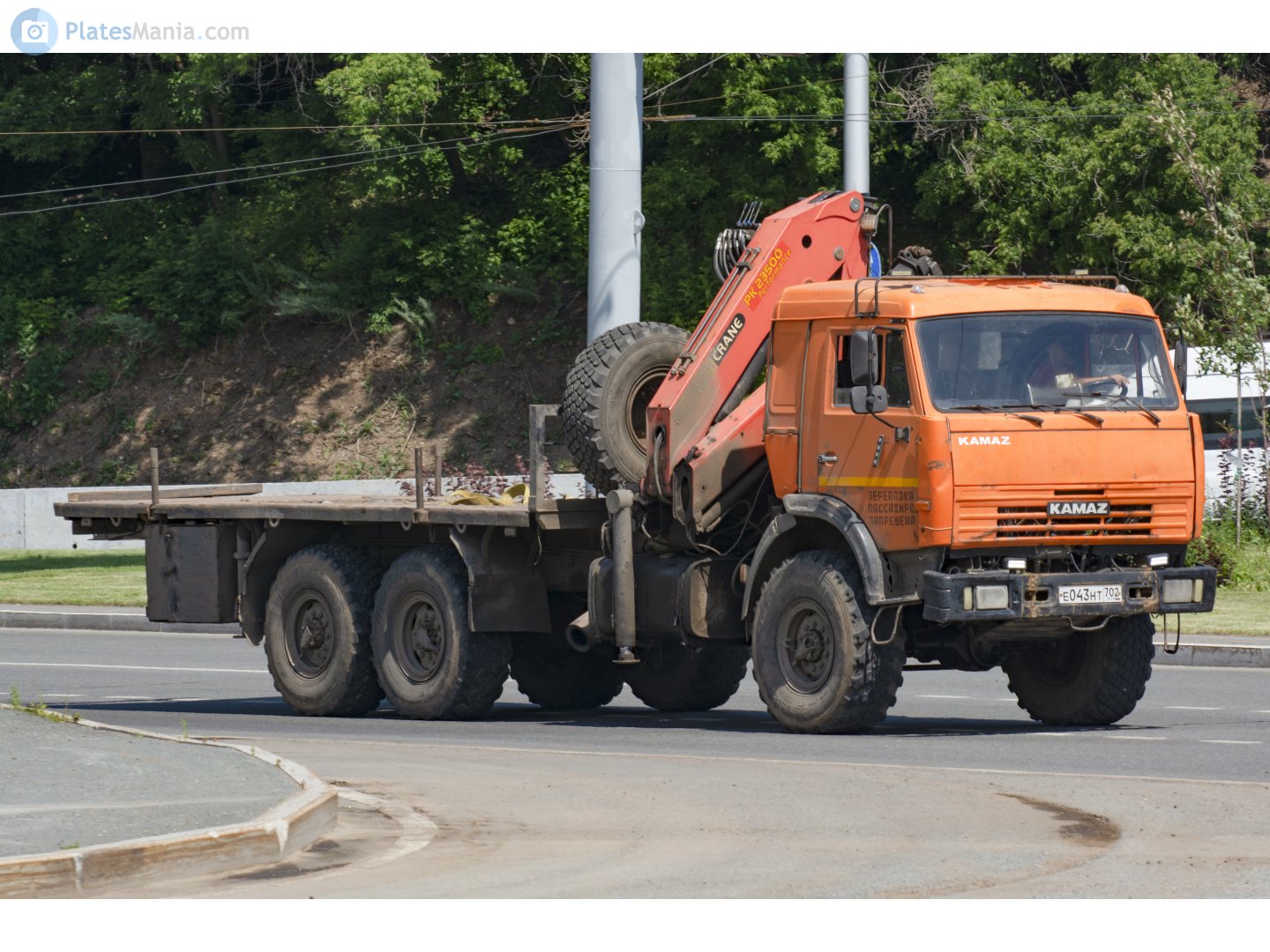 е 043 нт 702, KamAZ 6522 6522, 2004–