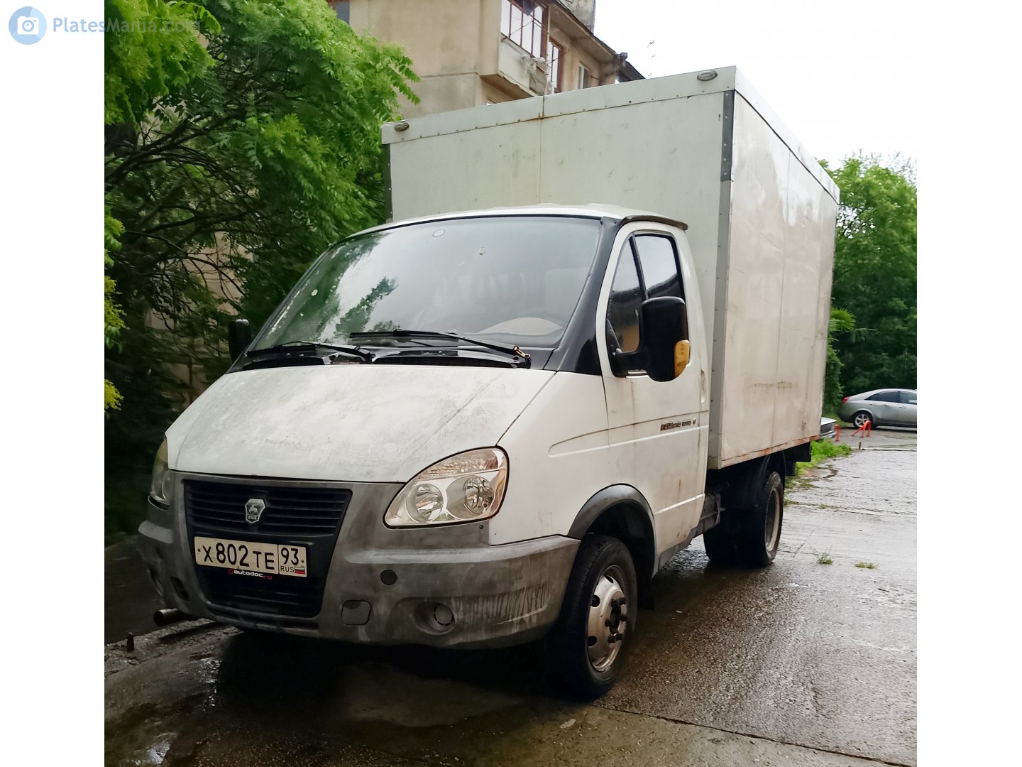 х 802 те 93, GAZ 3302 ГАЗель 2-3302 Single Cab, facelift, 2003–