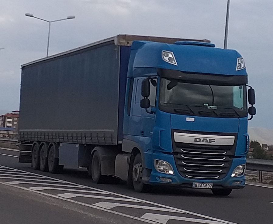 84AA597, DAF XF 4th gen, 2013–2017