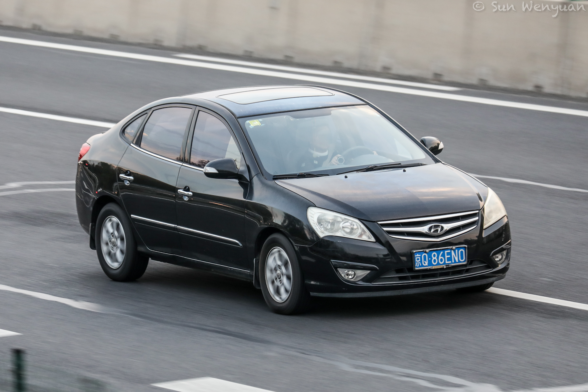 京Q·86EN0, Hyundai Elantra 4th gen Yuedong Sedan (HDC; CN-market), 2008–