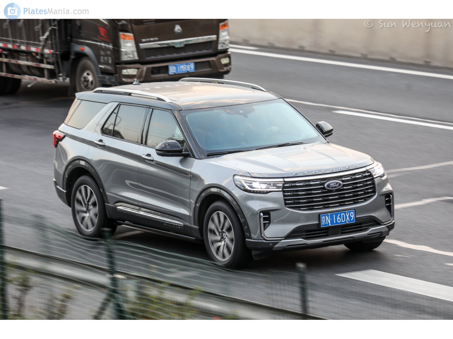 京N·16DX9, Ford Explorer 6th gen (U625; CN-market), 1st facelift, 2022–