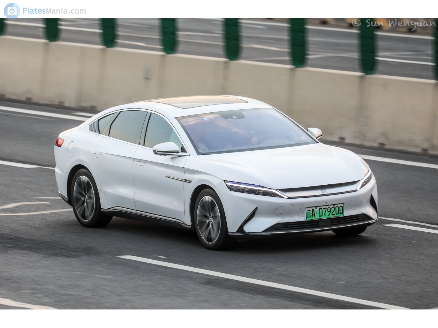 京A·D79200, BYD Han 1st gen EV, 2020–2022