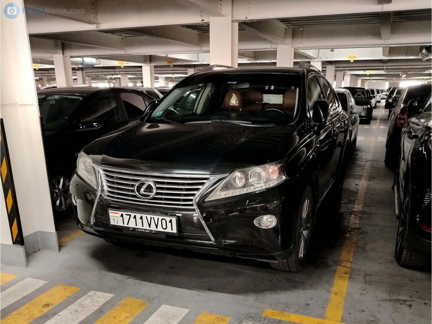 1711VV01, Lexus RX 3rd gen (AL10), facelift, 2012–2015