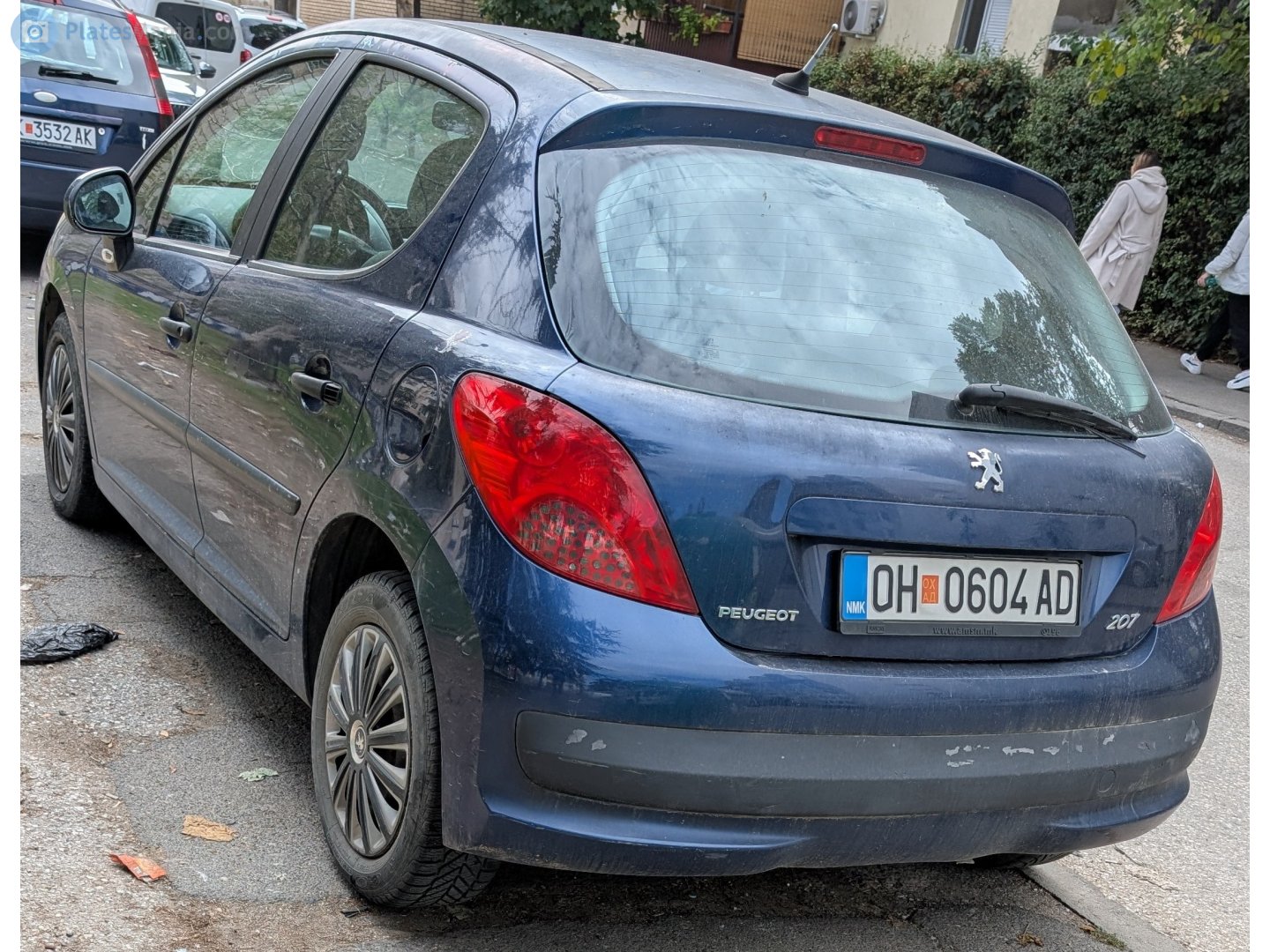 OH 0604 AD, Peugeot 207 (207+) 5-door Hatch (A71), 2006–2014