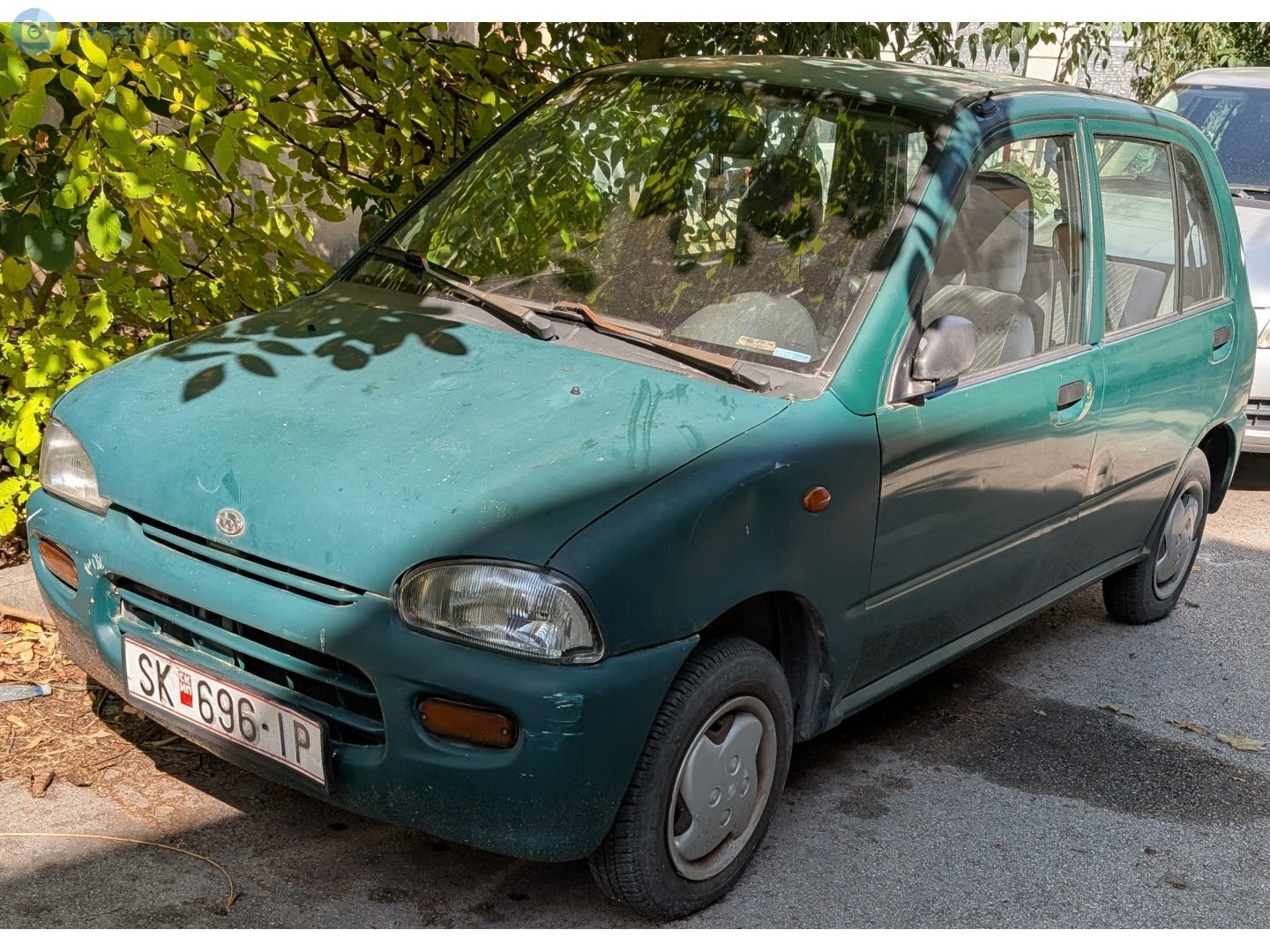 SK 696-IP, Subaru Vivio 1st gen 5-door Hatch (KK), 1992–1998