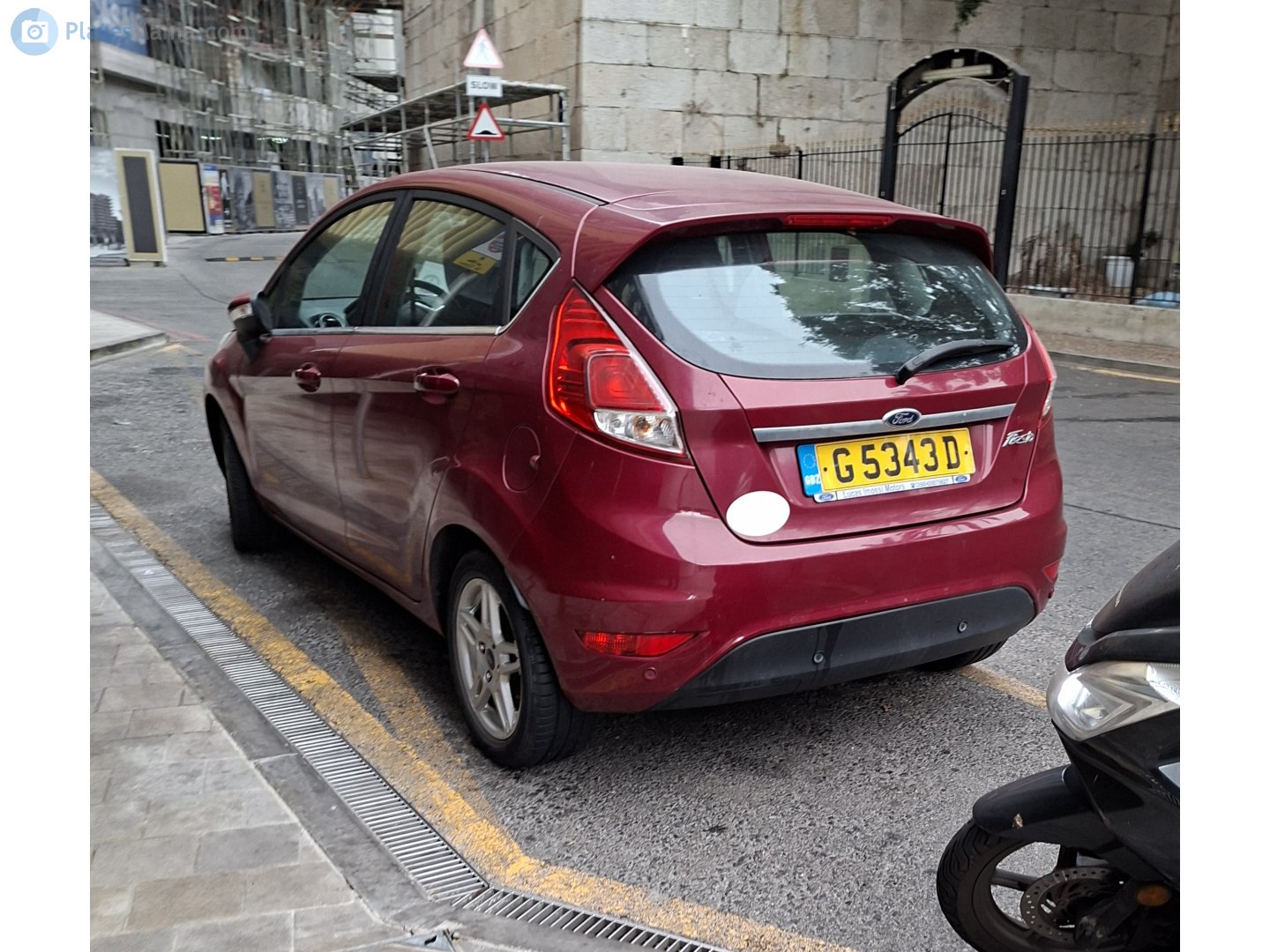 G 5343 D, Ford Fiesta 6th gen 5-door Hatch (B299; JA8), facelift, 2012–2019